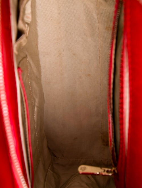 Versace Patent Leather Shoulder Bag