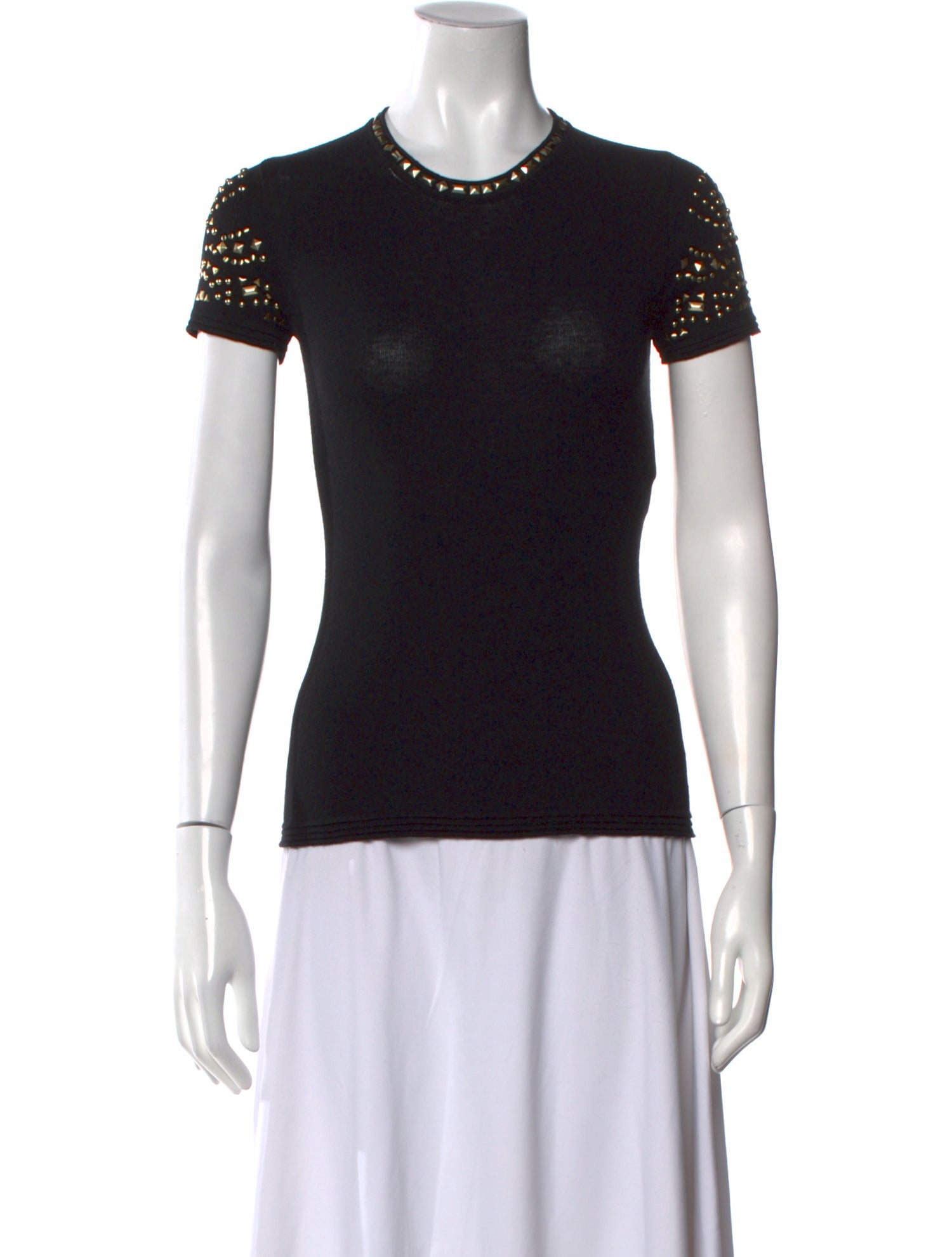 Versace Crew Neck Short Sleeve T-Shirt