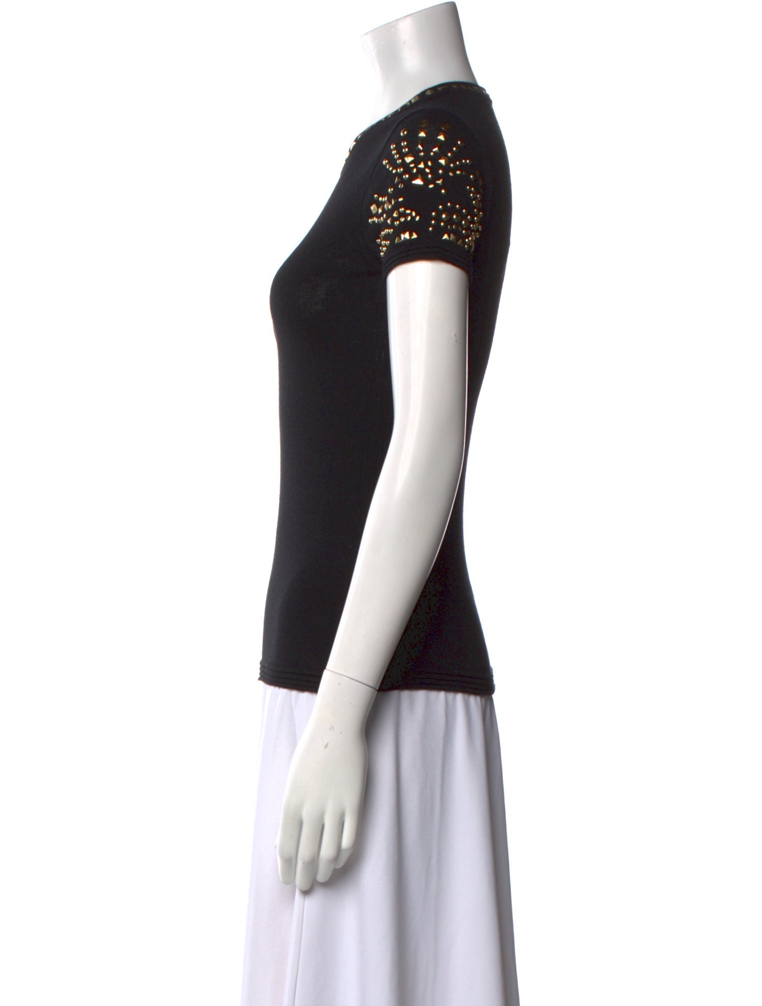 Versace Crew Neck Short Sleeve T-Shirt