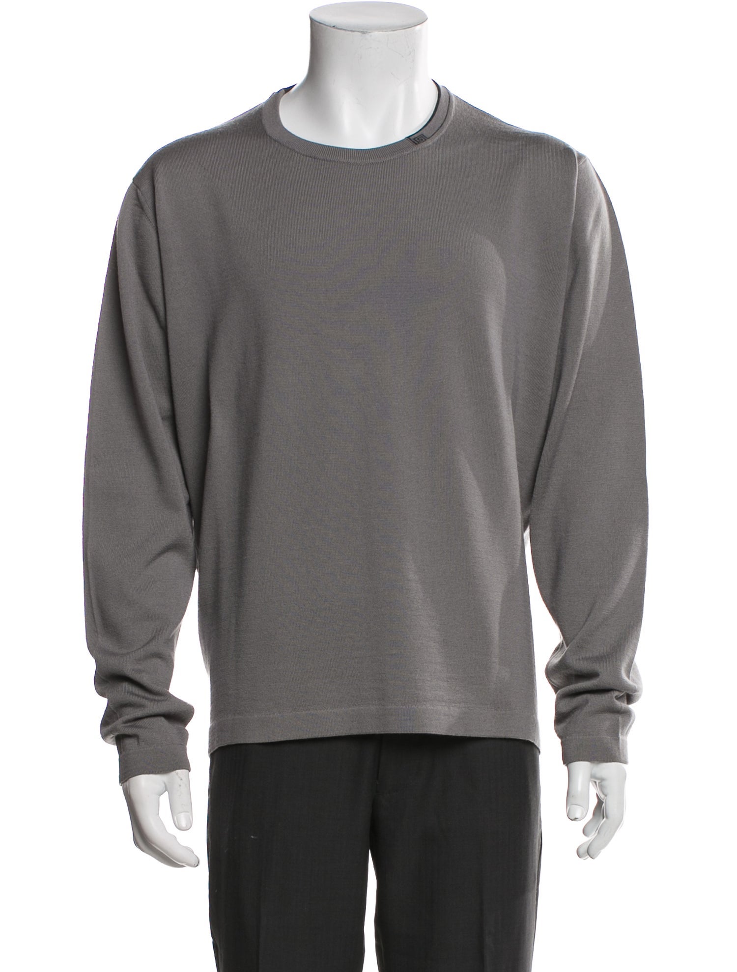 Versace Medusa Insignia Merino Wool Pullover