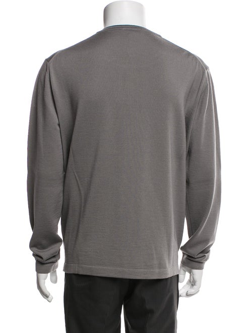 Versace Medusa Insignia Merino Wool Pullover