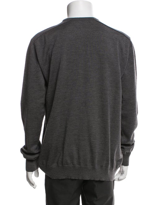 Versace Wool Crew Neck Pullover