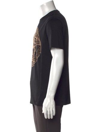 Versace Graphic Print Crew Neck T-Shirt