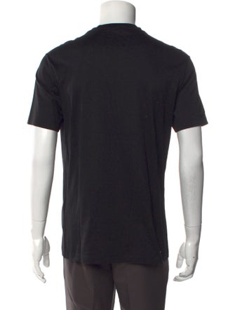 Versace Graphic Print Crew Neck T-Shirt