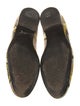 Versace Leather Printed Loafers