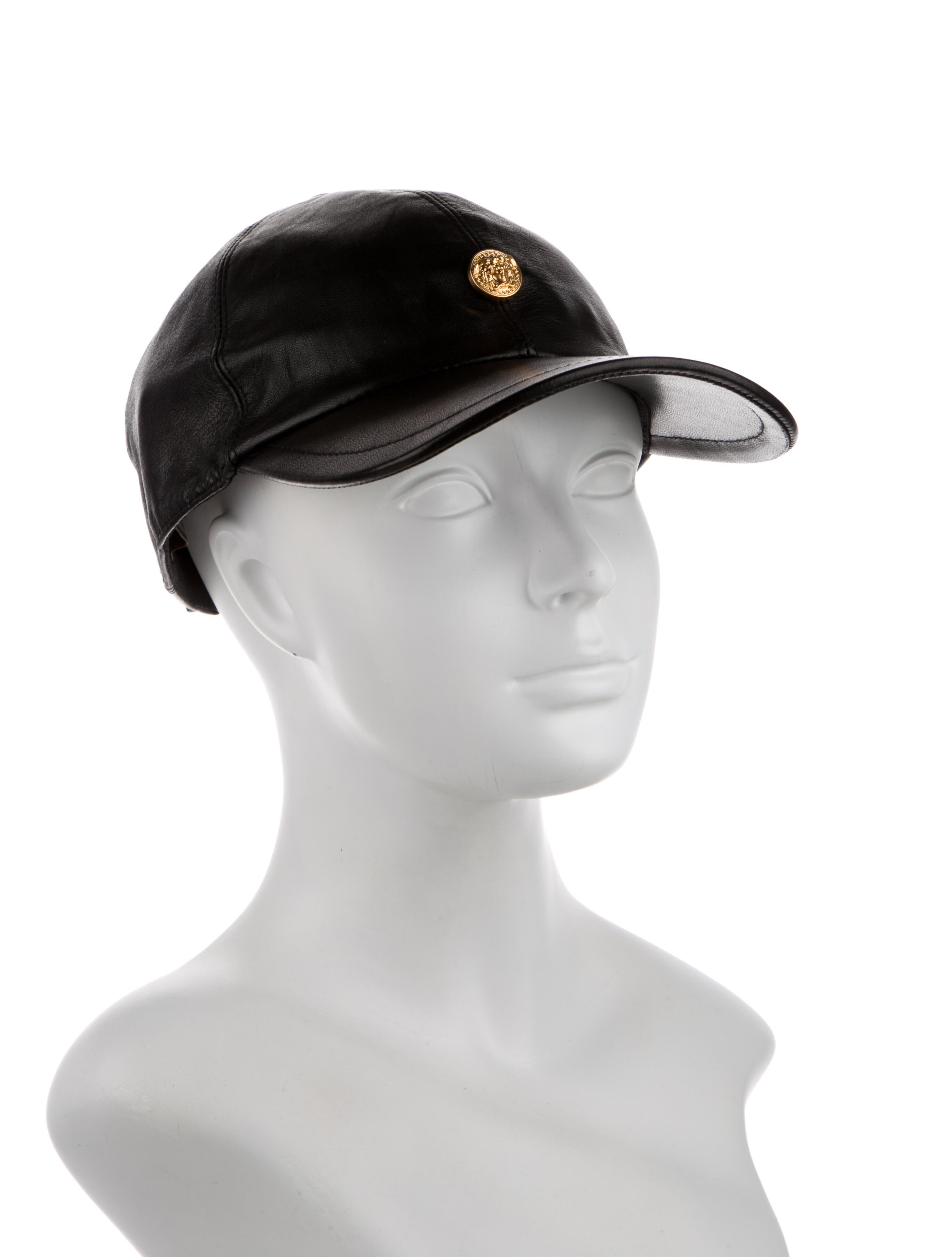 Versace Leather Cap
