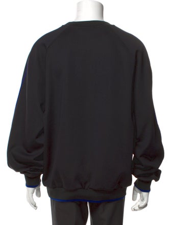 Versace Graphic Print Crew Neck Sweatshirt