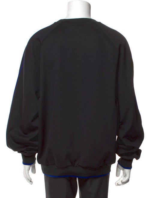 Versace Graphic Print Crew Neck Sweatshirt