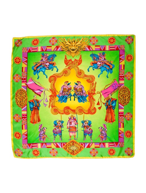 Versace Silk Printed Scarf
