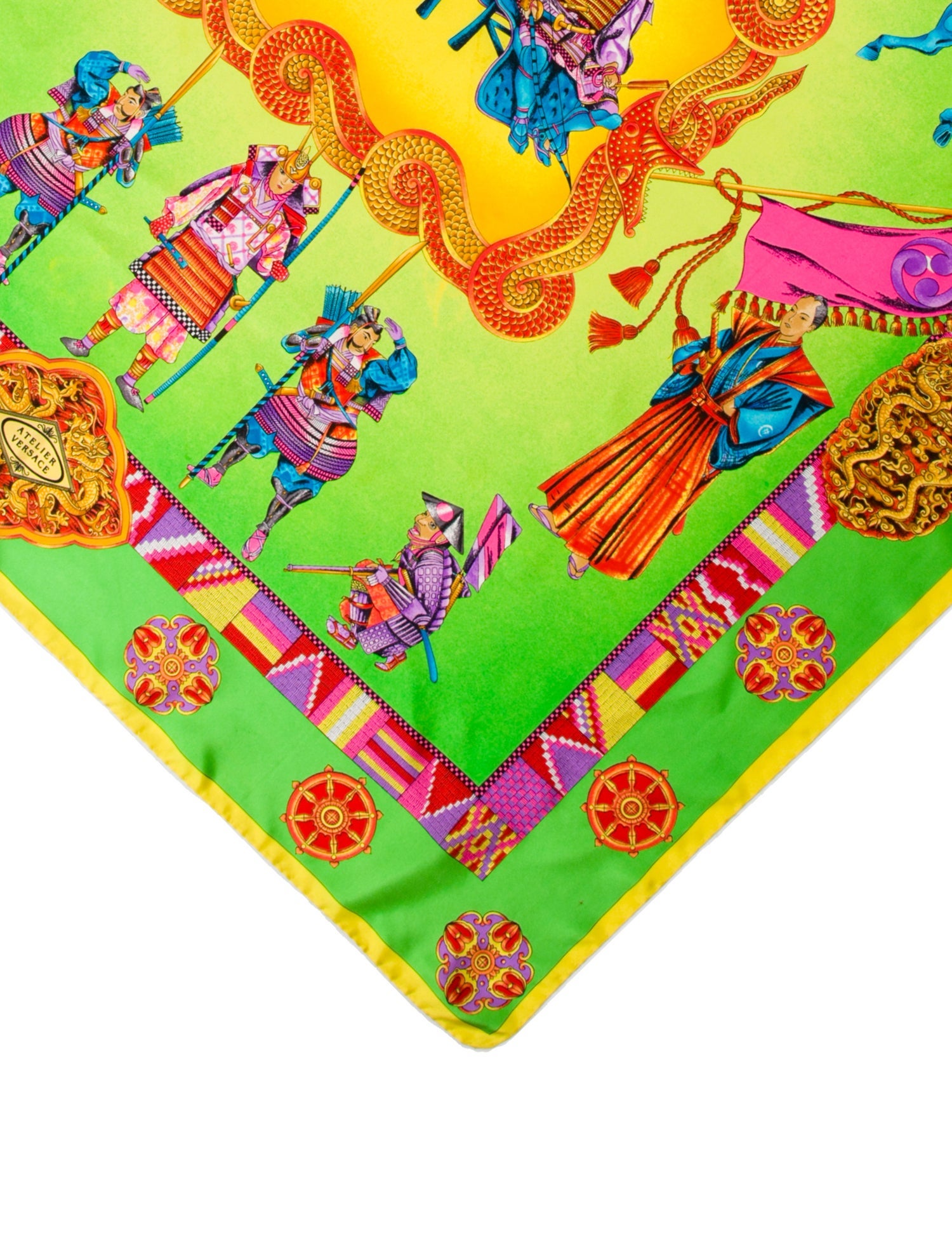 Versace Silk Printed Scarf