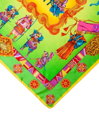 Versace Silk Printed Scarf