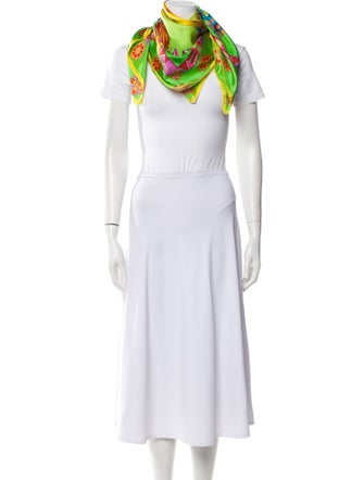 Versace Silk Printed Scarf