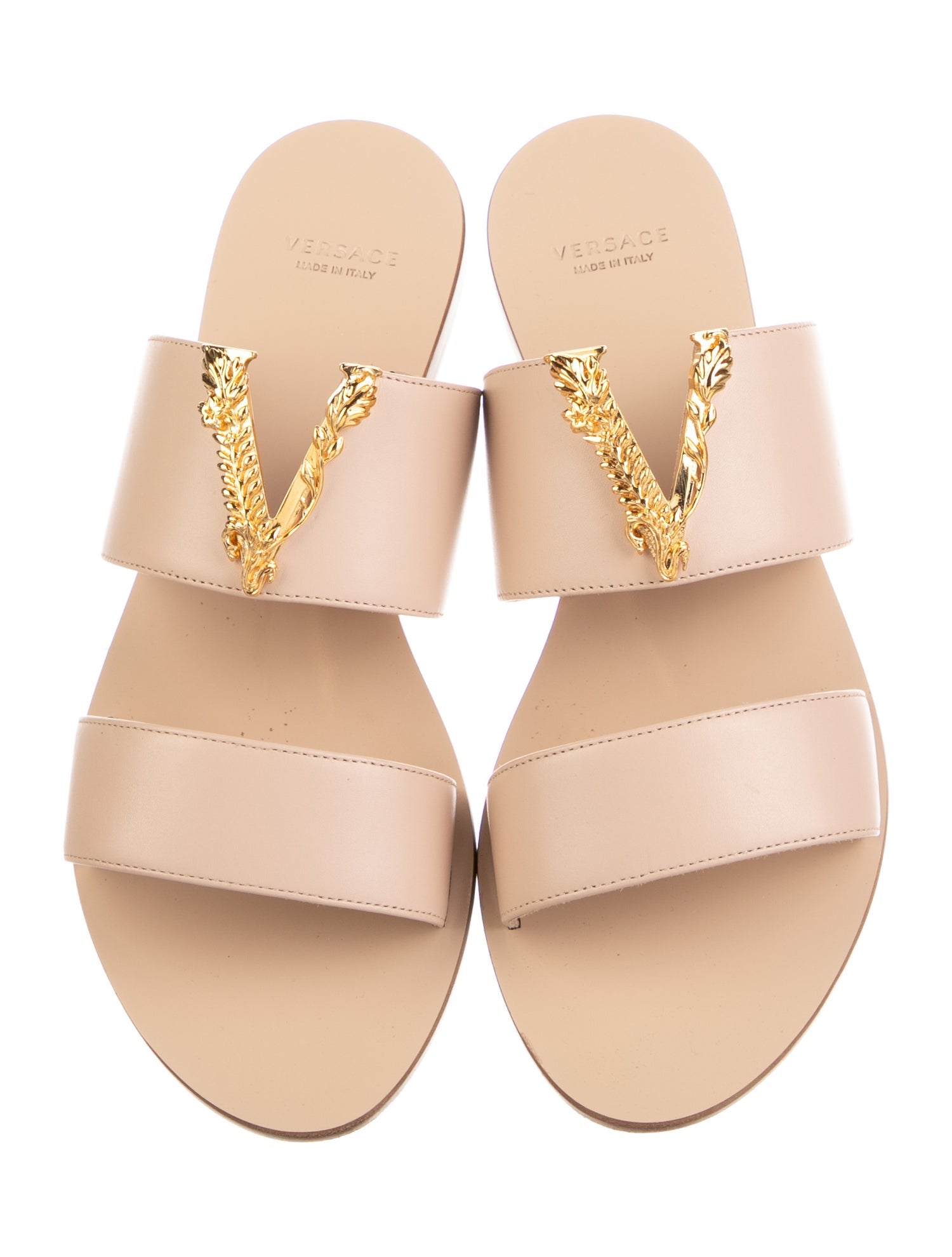 Versace Leather Sandals