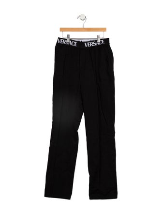 Versace Boys' Straight Leg Cotton Pants