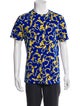 Versace Printed Crew Neck T-Shirt