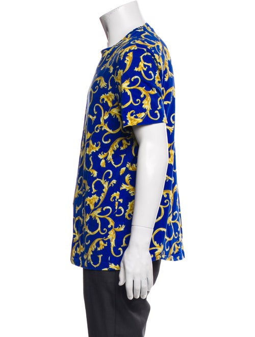 Versace Printed Crew Neck T-Shirt