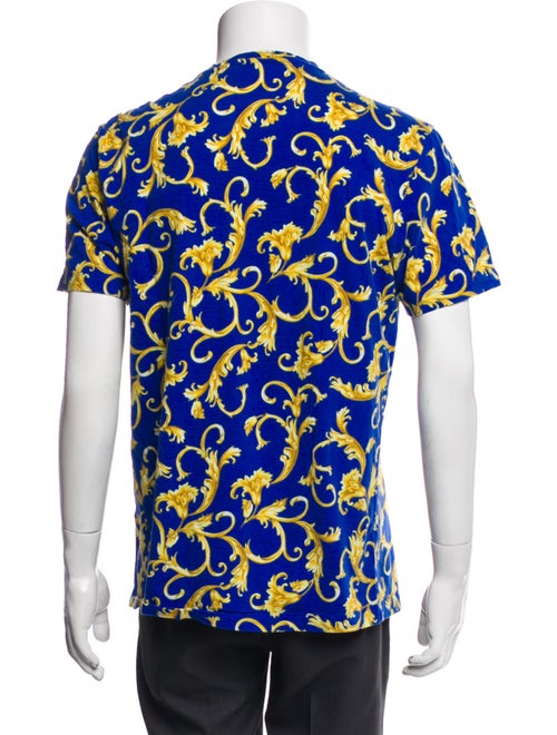 Versace Printed Crew Neck T-Shirt