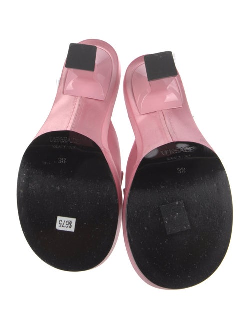 Versace Medusa Insignia Satin Slides