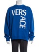 Versace Graphic Print Crew Neck Sweatshirt
