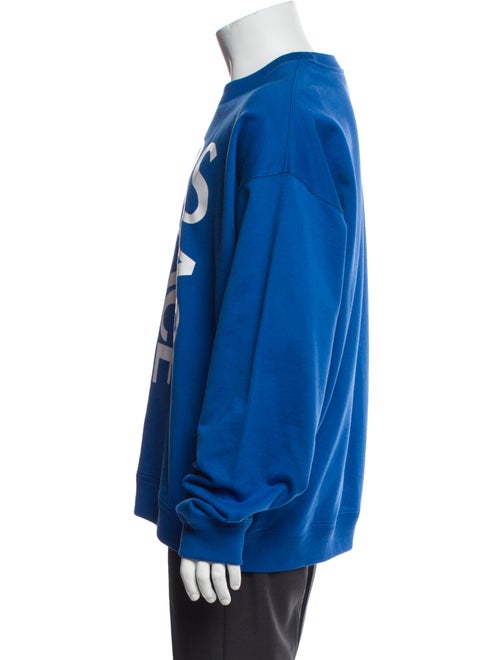 Versace Graphic Print Crew Neck Sweatshirt