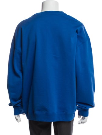 Versace Graphic Print Crew Neck Sweatshirt