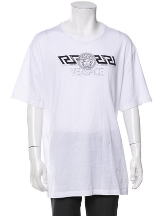 Versace Graphic Print Crew Neck T-Shirt