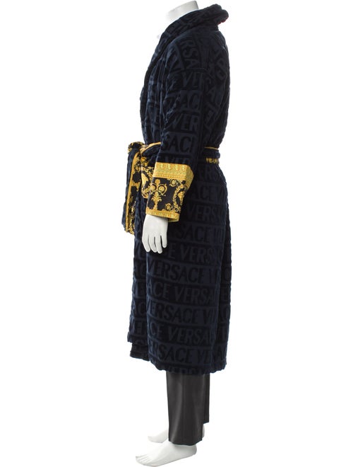 Versace Barocco Print Printed Robe
