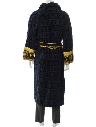 Versace Barocco Print Printed Robe