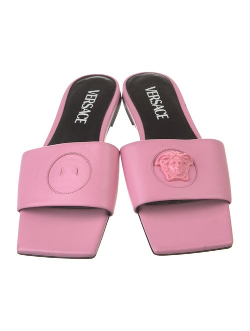Versace Leather Slides