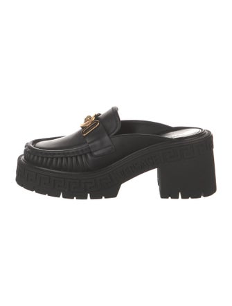 Versace Leather Loafers