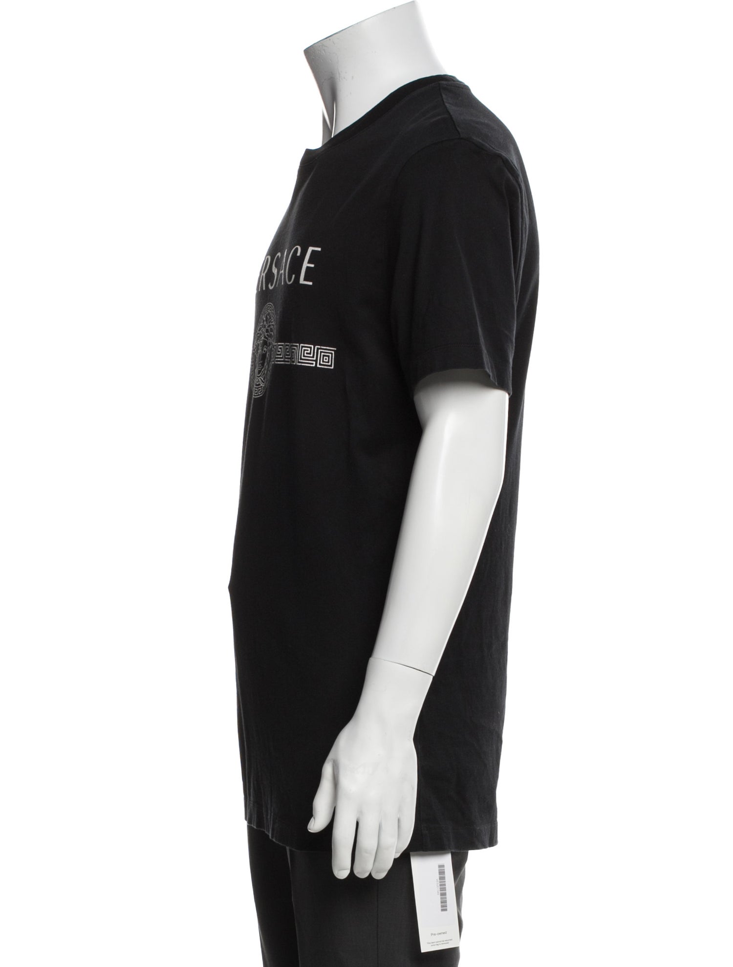 Versace Graphic Print Crew Neck T-Shirt