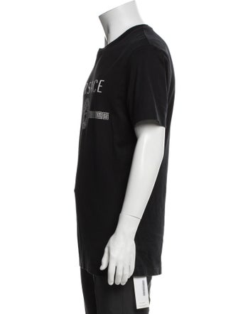 Versace Graphic Print Crew Neck T-Shirt