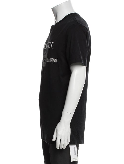 Versace Graphic Print Crew Neck T-Shirt