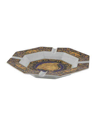 Versace Medusa Blue Ashtray