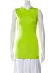 Versace Cowl Neck Sleeveless Top