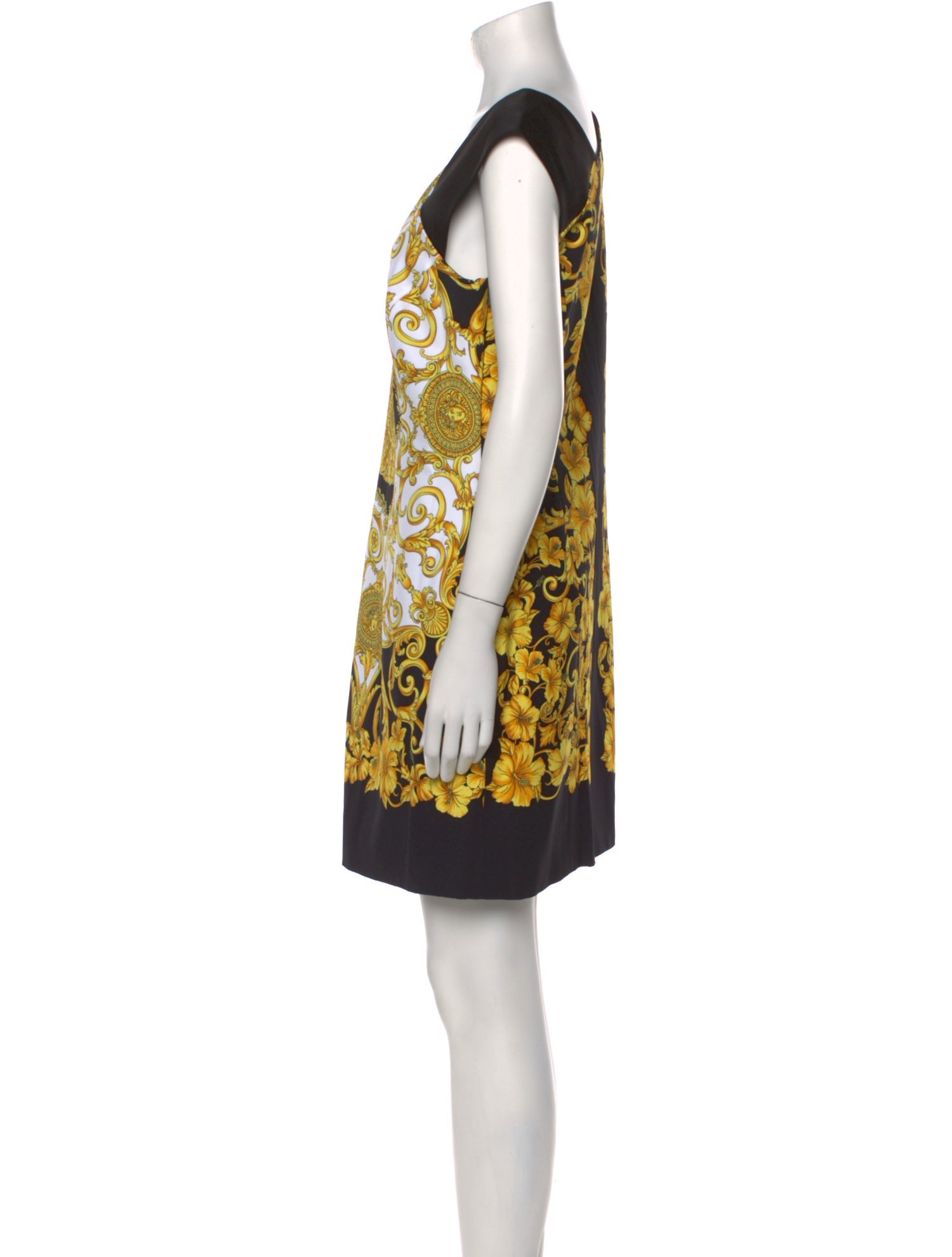 Versace Printed Mini Dress w/ Tags