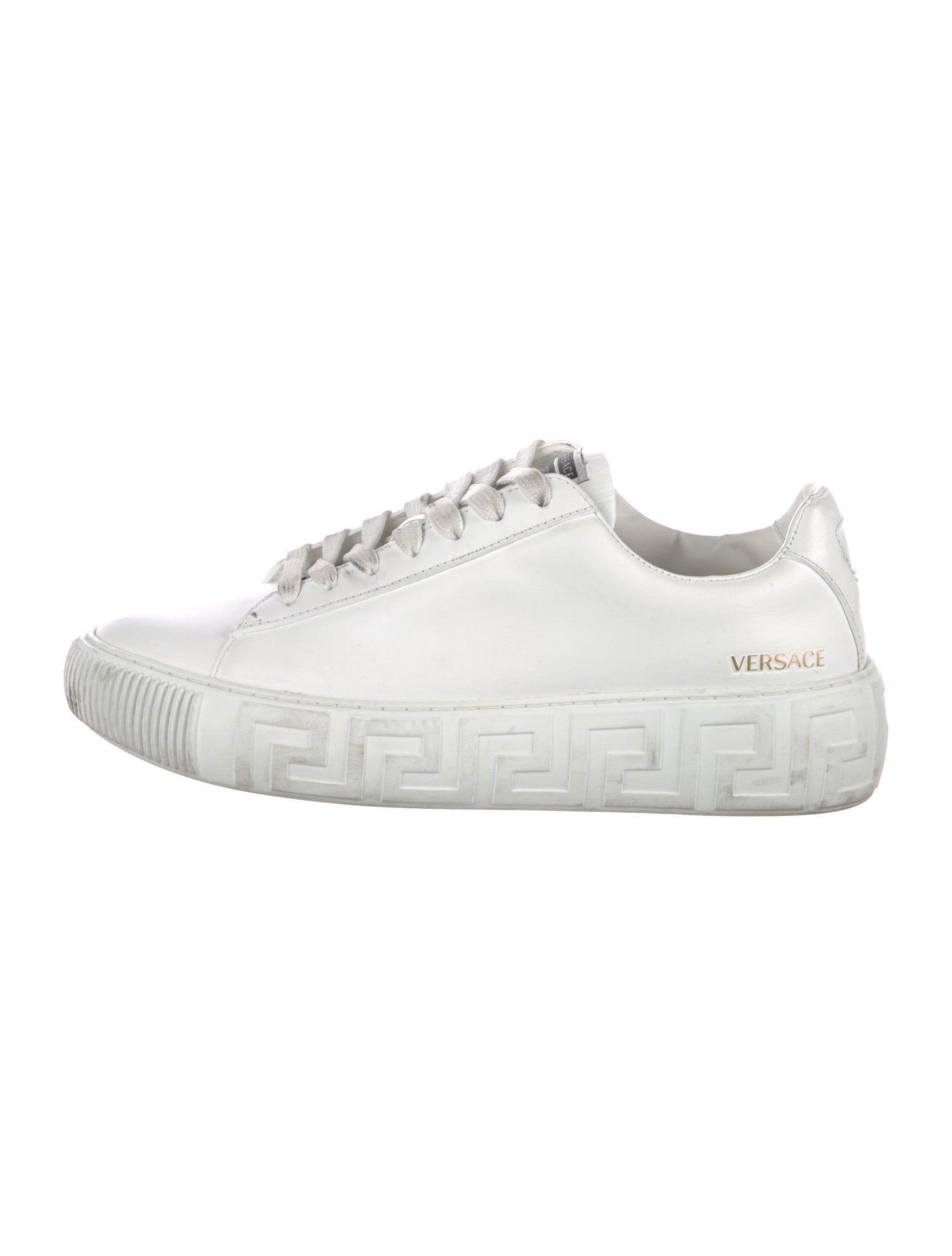 Versace Leather Sneakers