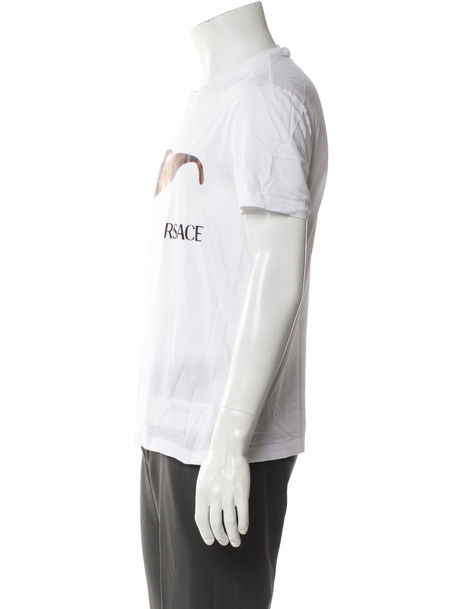 Versace Graphic Print Crew Neck T-Shirt