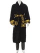Versace Barocco Print Printed Robe