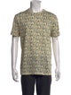 Versace Printed Crew Neck T-Shirt
