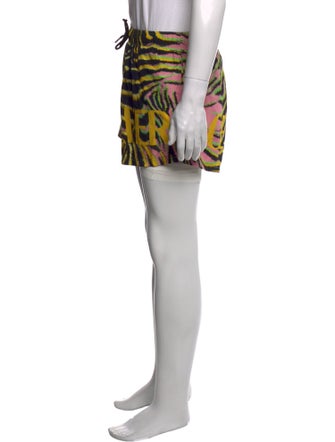 Versace Printed Swim Trunks