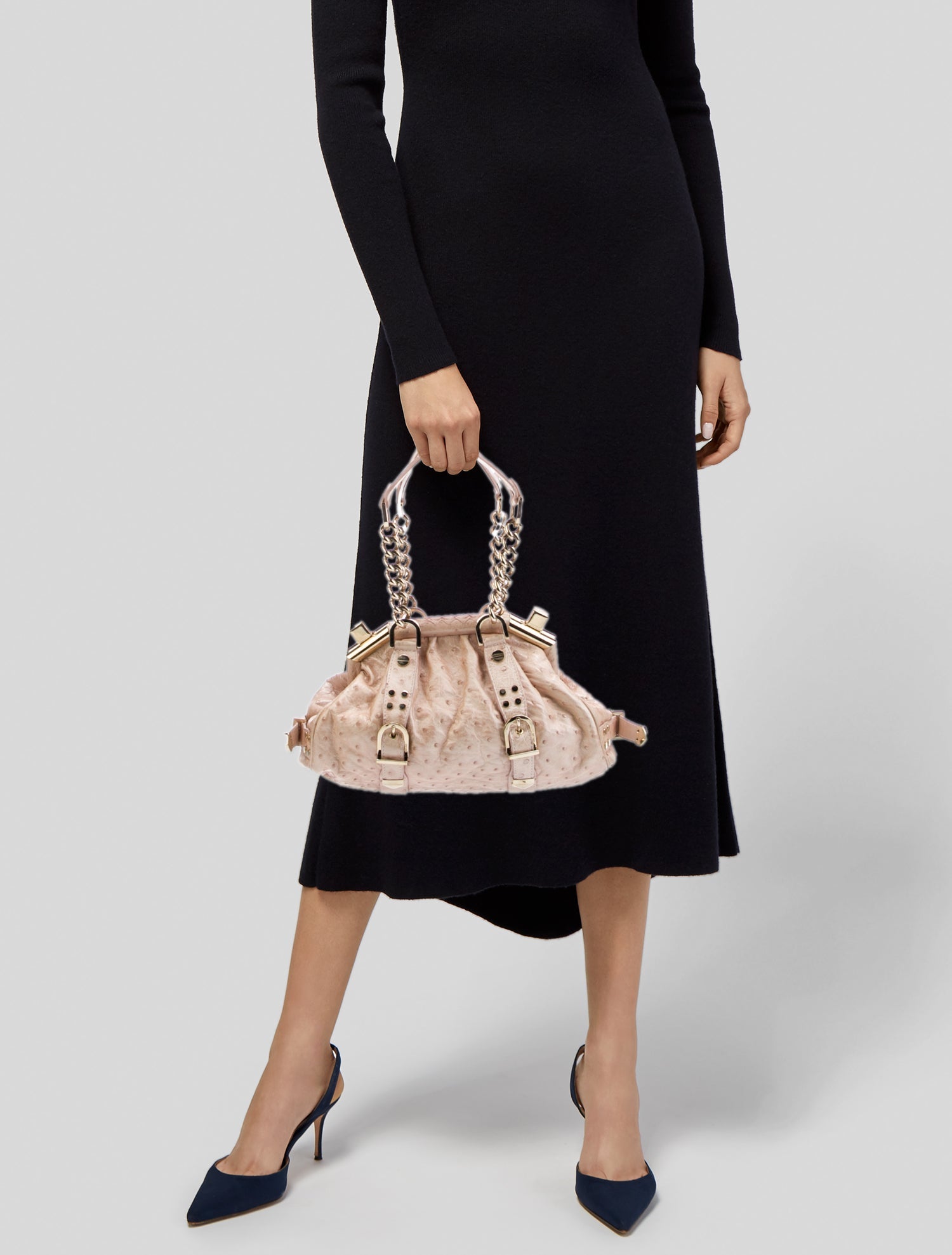 Versace Monogram Shoulder Bag