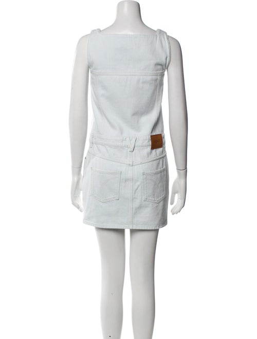 Versace Square Neckline Mini Dress