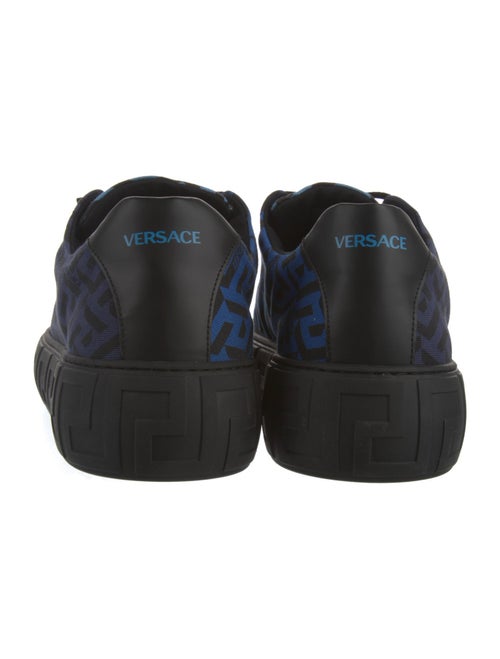 Versace Canvas Printed Sneakers