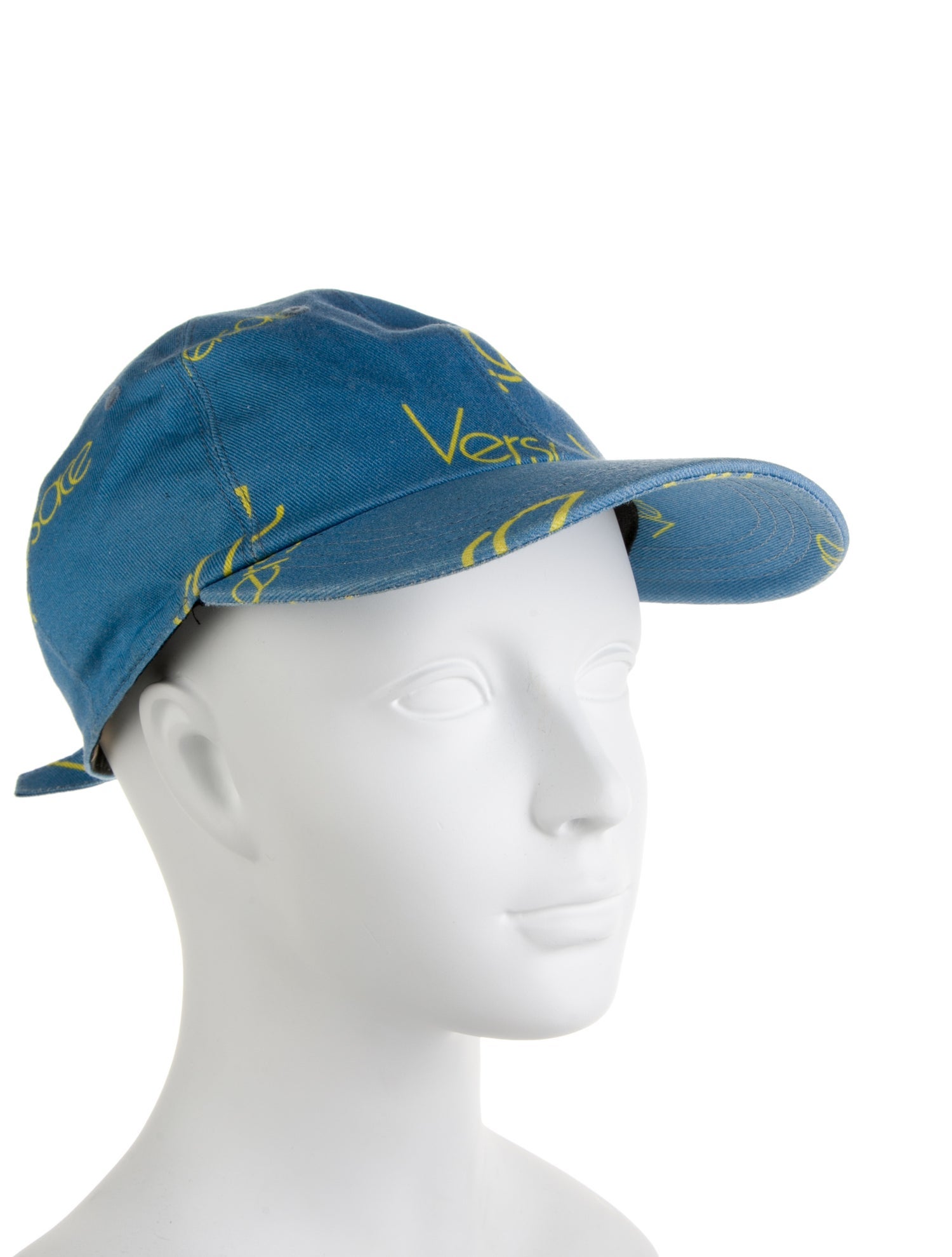 Versace printed logo baseball cap