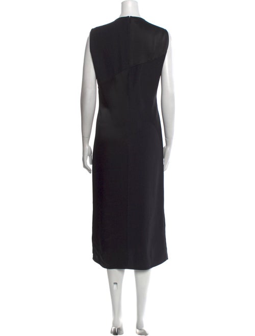 Versace Crew Neck Long Dress