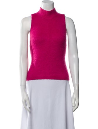 Versace Wool Turtleneck Top