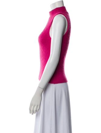 Versace Wool Turtleneck Top