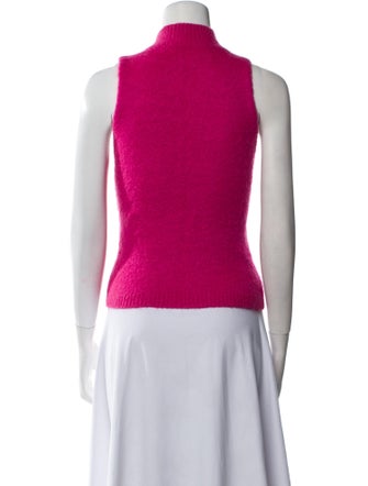 Versace Wool Turtleneck Top