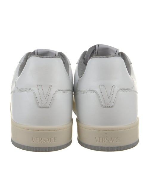 Versace Leather Printed Sneakers